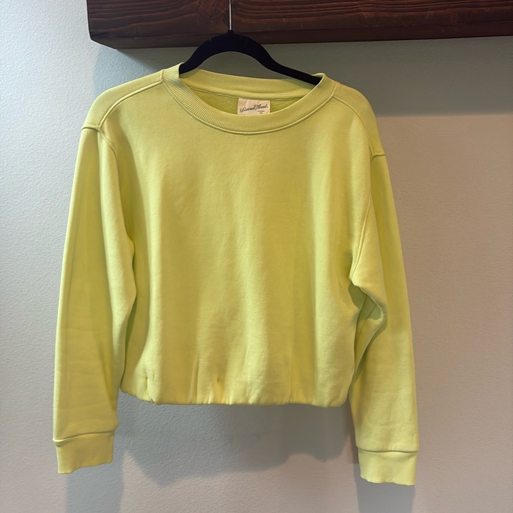 Women’s Oversized Crop Crew Sweatshirt